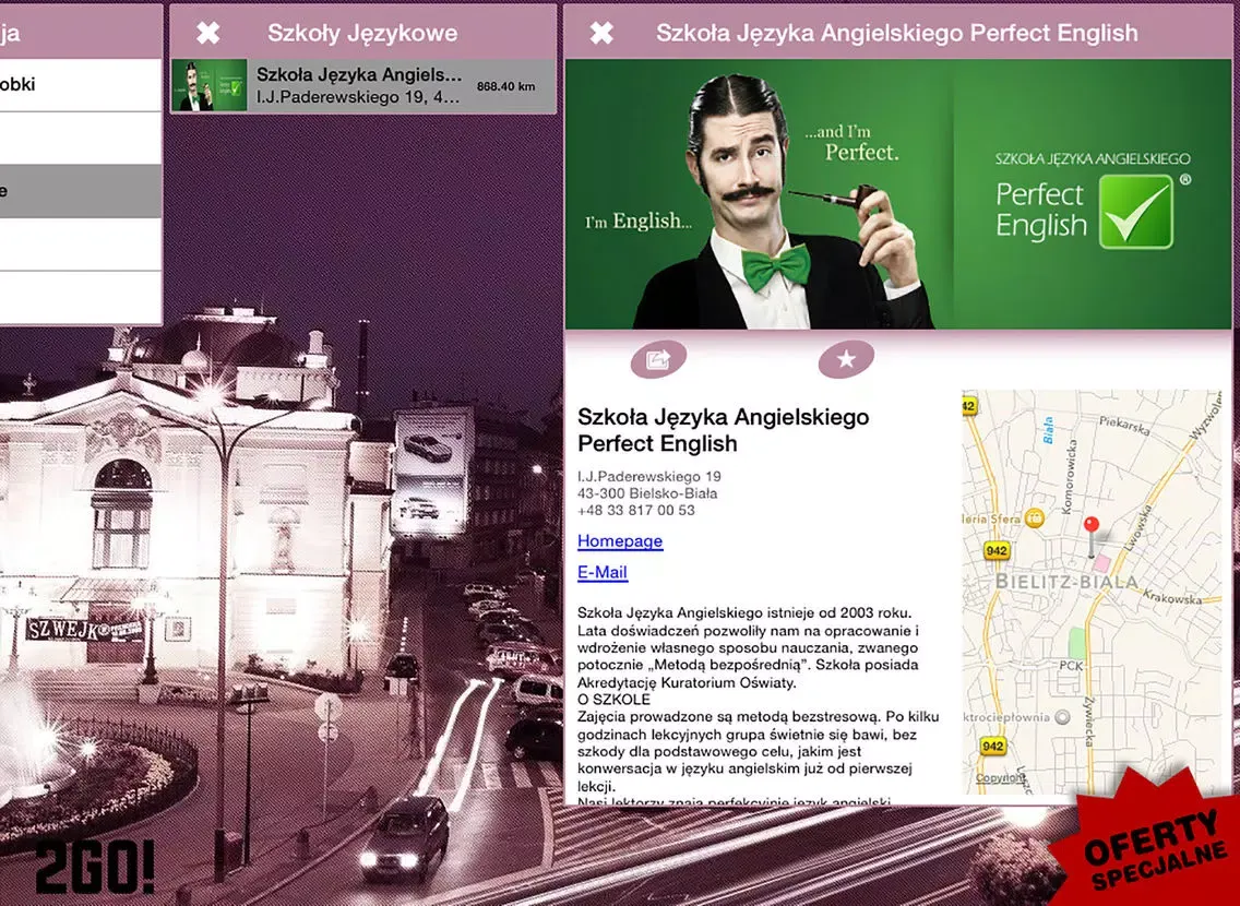 Скриншоты 2GO! Bielsko-Biala iPad 