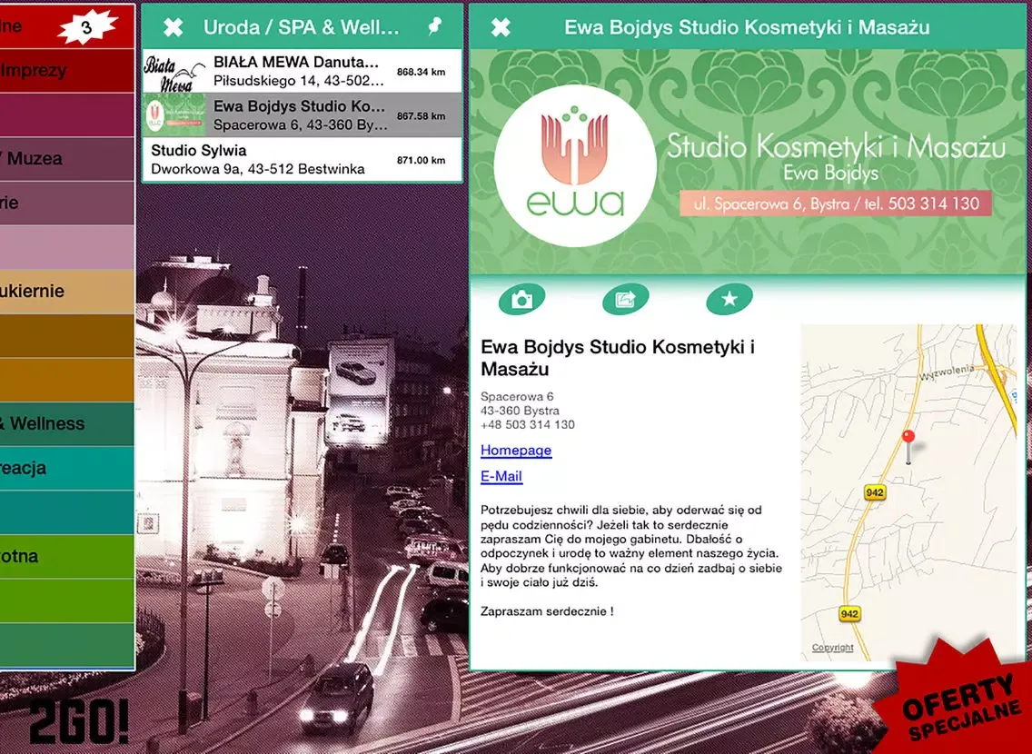 Скриншоты 2GO! Bielsko-Biala iPad 
