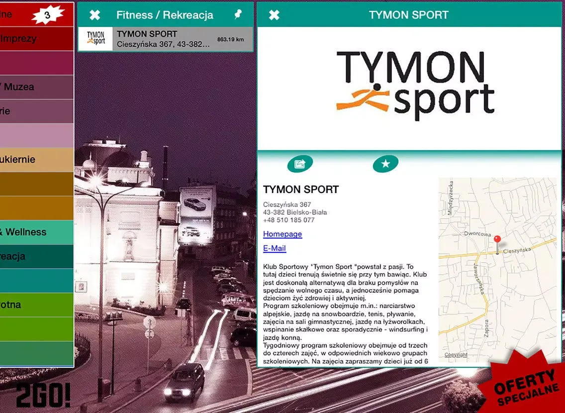 Скриншоты 2GO! Bielsko-Biala iPad 