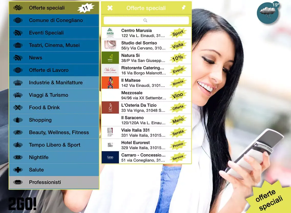 صور 2GO! Conegliano iPad 