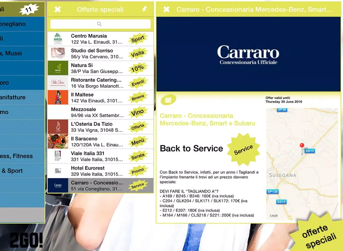صور 2GO! Conegliano iPad 