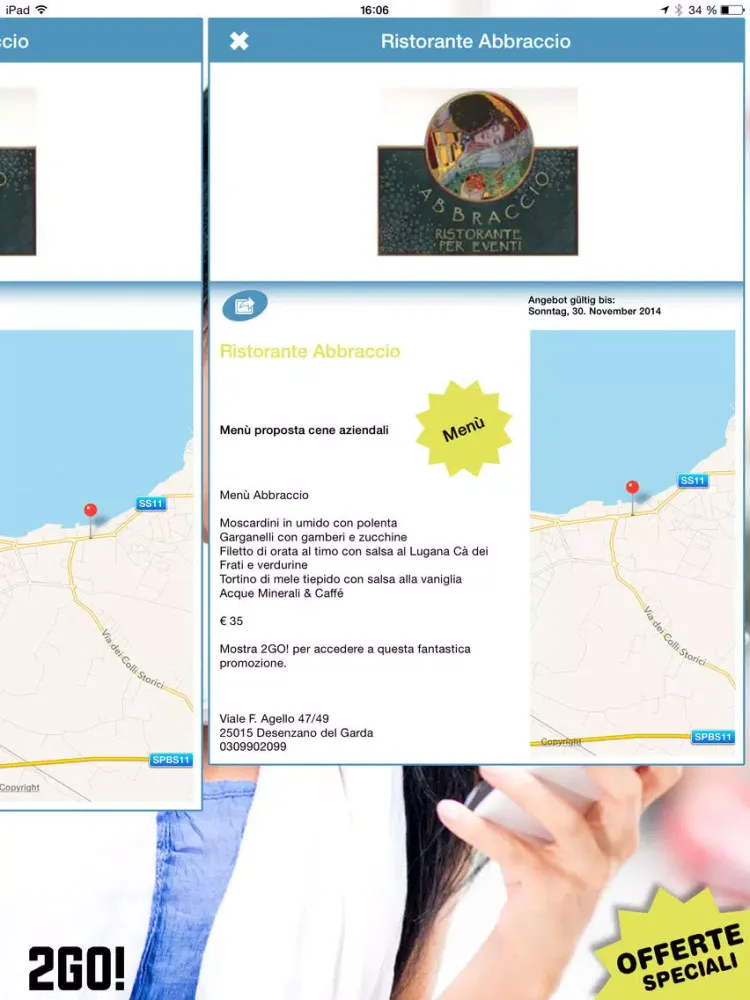 2GO! Desenzano iPad  Ekran Görüntüleri