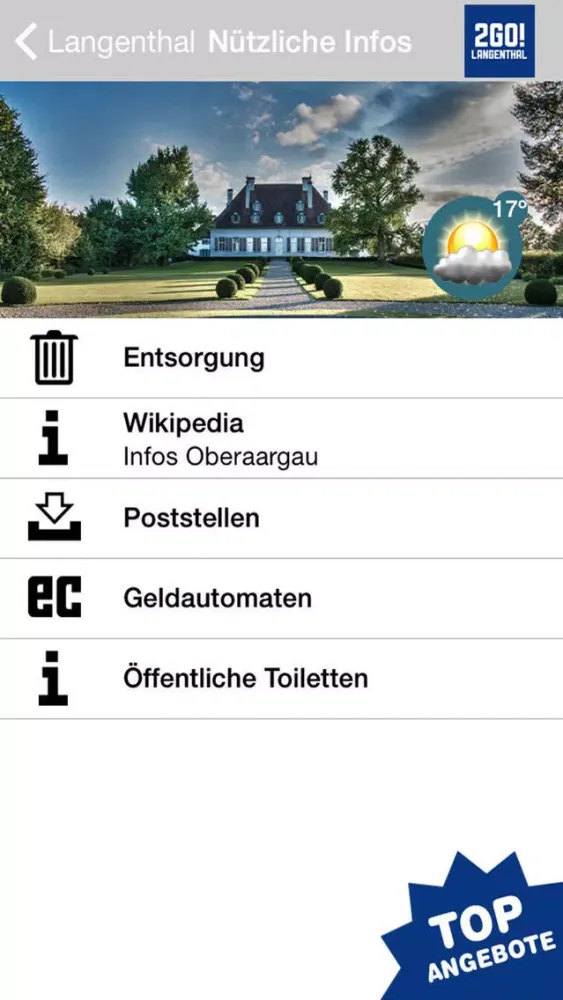 2GO! Langenthal应用截图