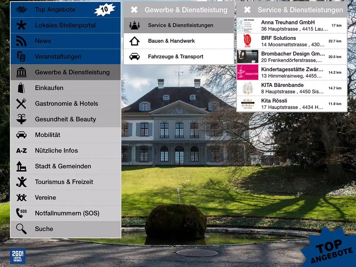 2GO! Liestal-Sissach iPad  스크린샷