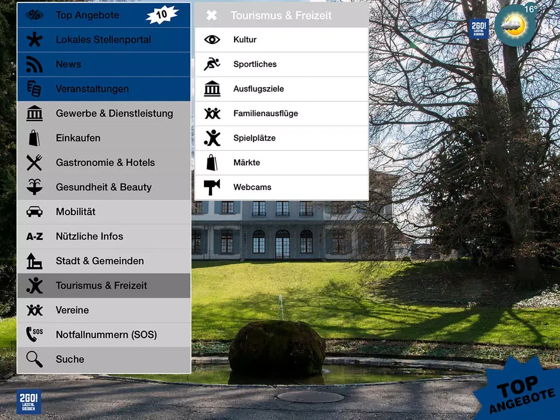 2GO! Liestal-Sissach iPad  스크린샷