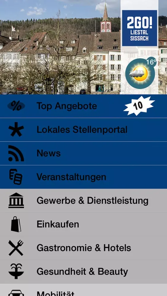 2GO! Liestal-Sissach 스크린샷