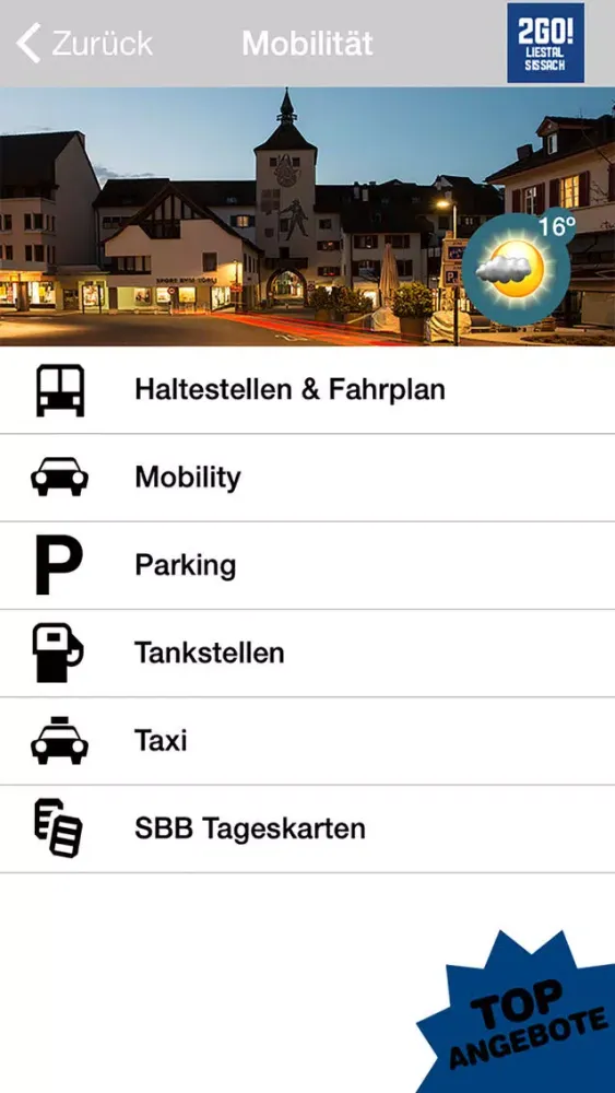 2GO! Liestal-Sissach 스크린샷