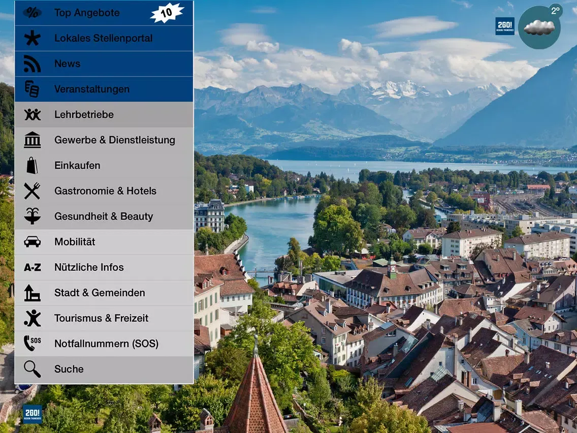 2GO! Region Thunersee iPad  স্ক্রিনশট