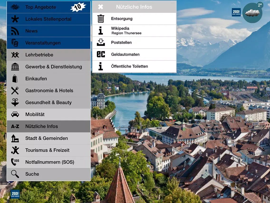 2GO! Region Thunersee iPad  স্ক্রিনশট