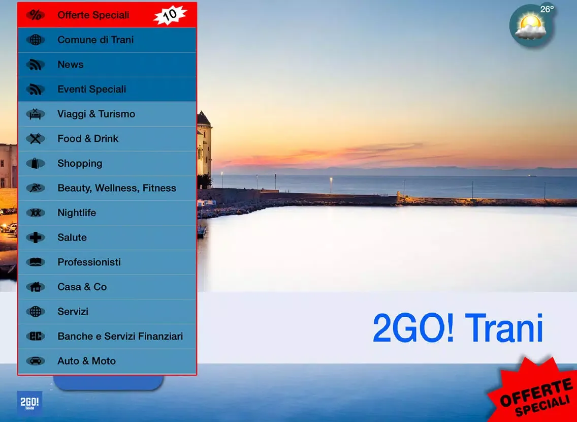 2GO! Trani iPad  Ekran Görüntüleri
