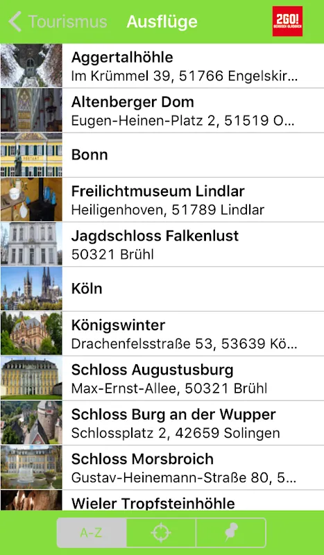 2GO! Bergisch Gladbach स्क्रीनशॉट