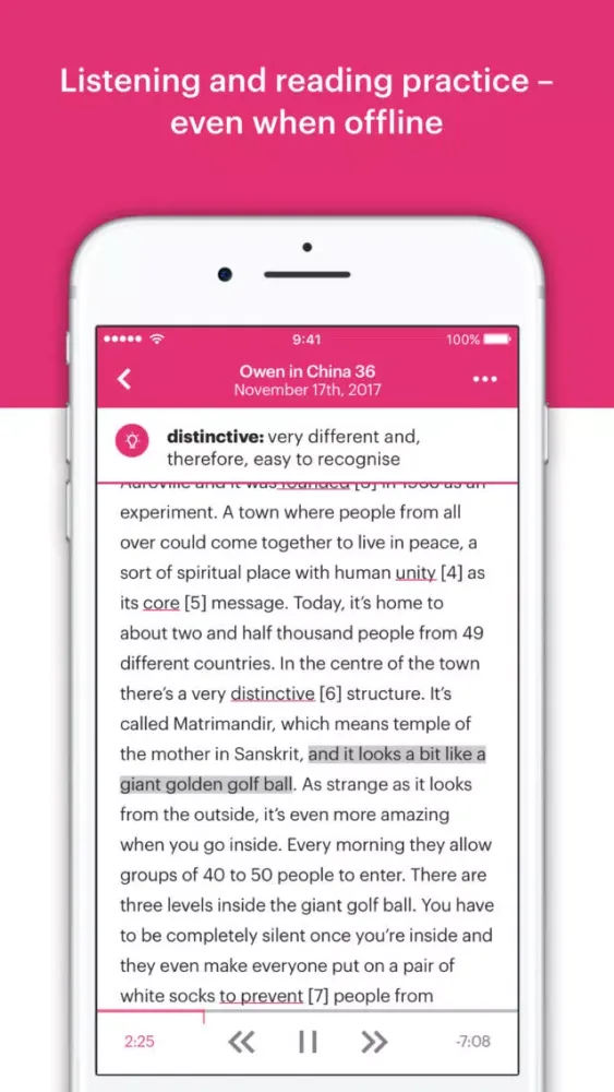 PodClub – learning languages স্ক্রিনশট