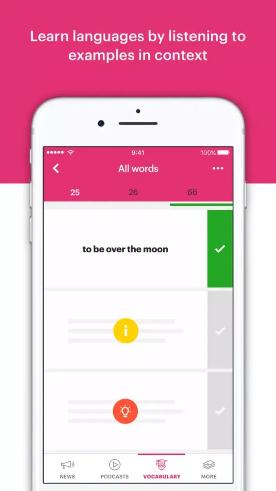 PodClub – learning languages স্ক্রিনশট