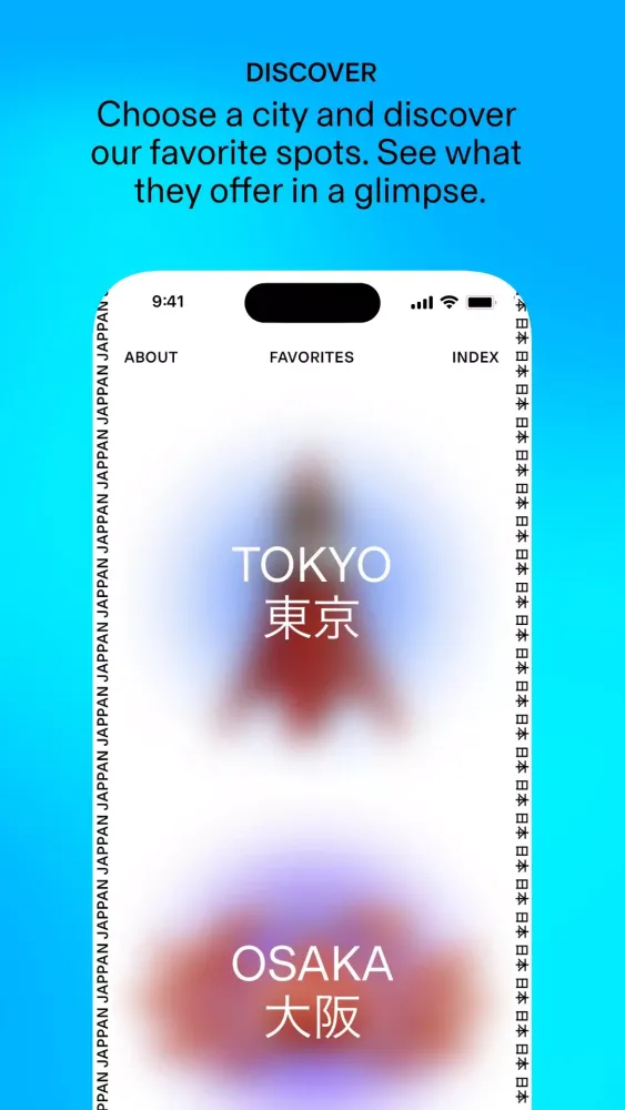 Jappan – Food Guide App Screenshots