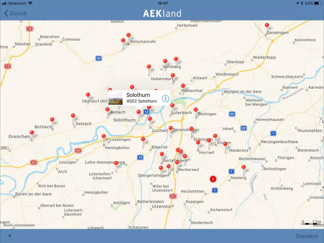 Zrzuty ekranu AEKland iPad 
