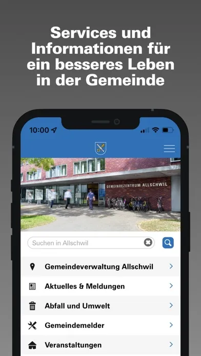 Скриншоты Gemeinde Allschwil
