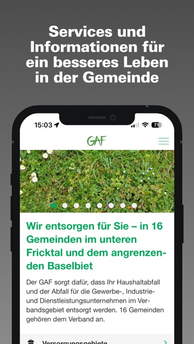 Скриншоты GAF Recyclingkalender