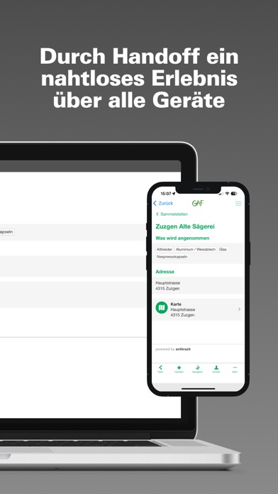 Скриншоты GAF Recyclingkalender