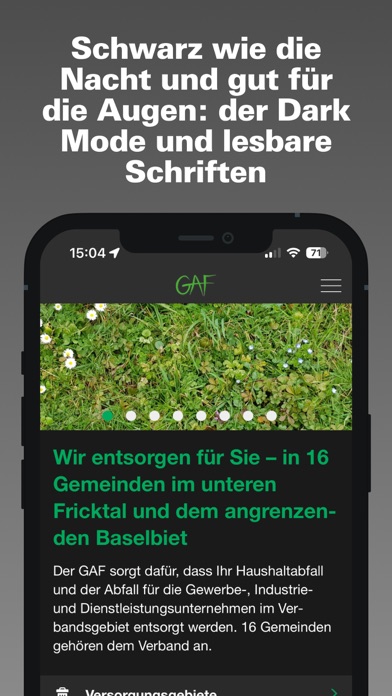 Скриншоты GAF Recyclingkalender