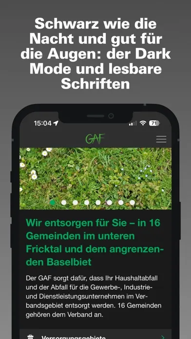 GAF Recyclingkalender 스크린샷