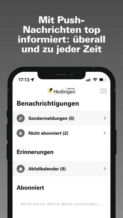 Gemeinde Hedingen سکرین شاٹس