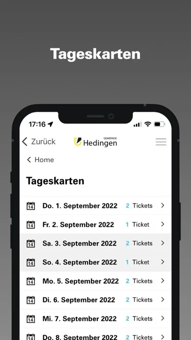 Gemeinde Hedingen سکرین شاٹس
