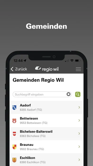 Tangkapan layar regio wil