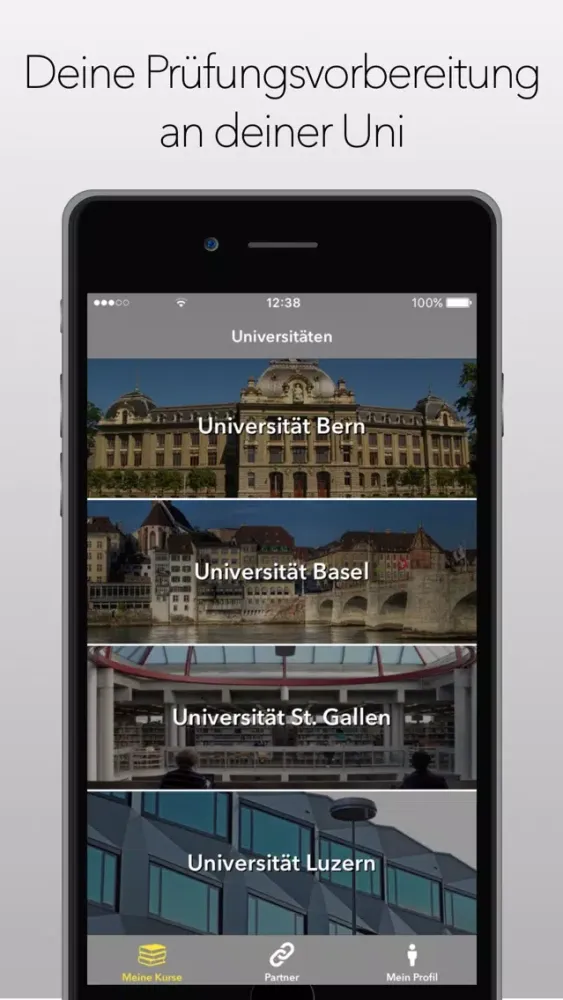 StudentApp - exam preparation with multiple choice questions for your swiss university應用截圖