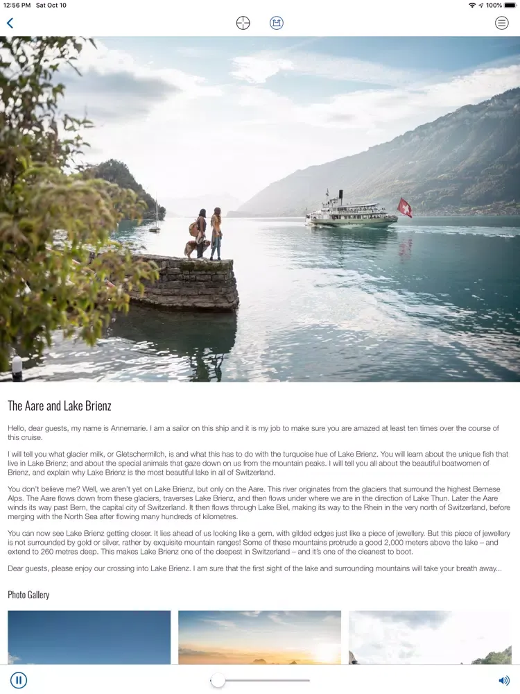 صور BLS Tour Lake Brienz iPad 