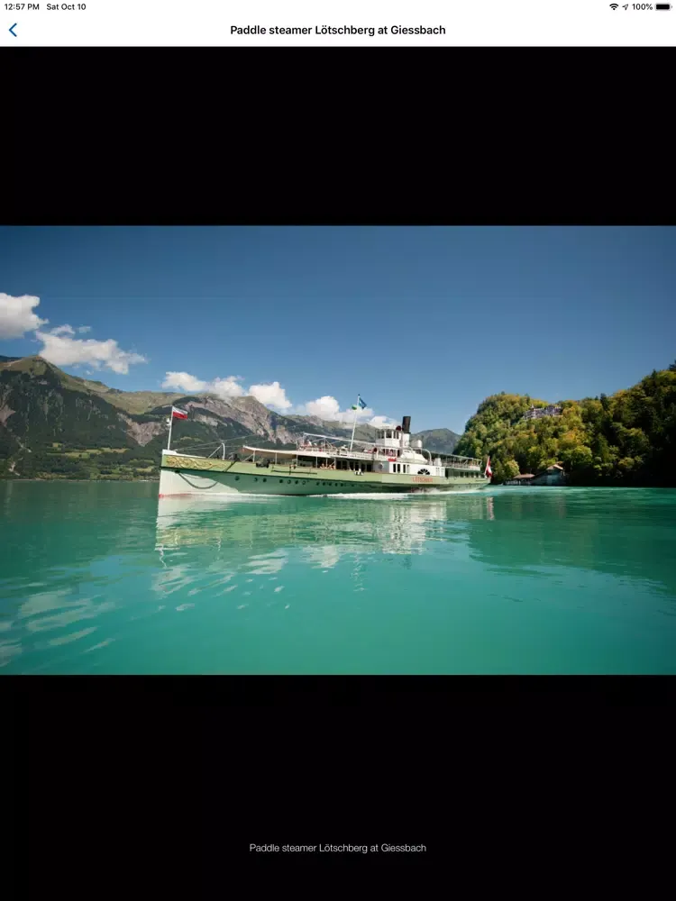 صور BLS Tour Lake Brienz iPad 