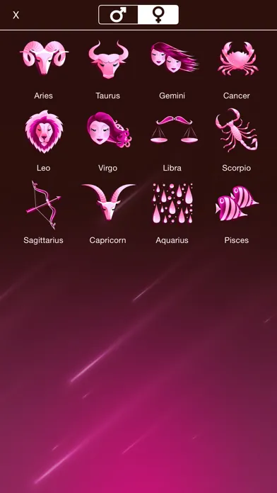 Fem Horoscope سکرین شاٹس