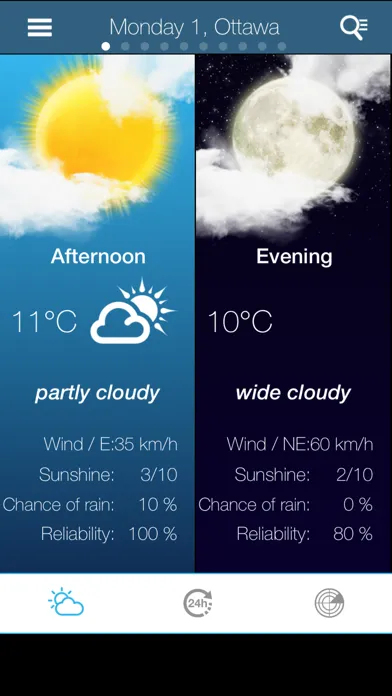 Capturas de pantalla de Weather for Canada