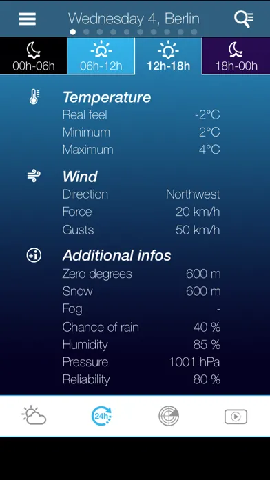 Weather for Germany Screenshots