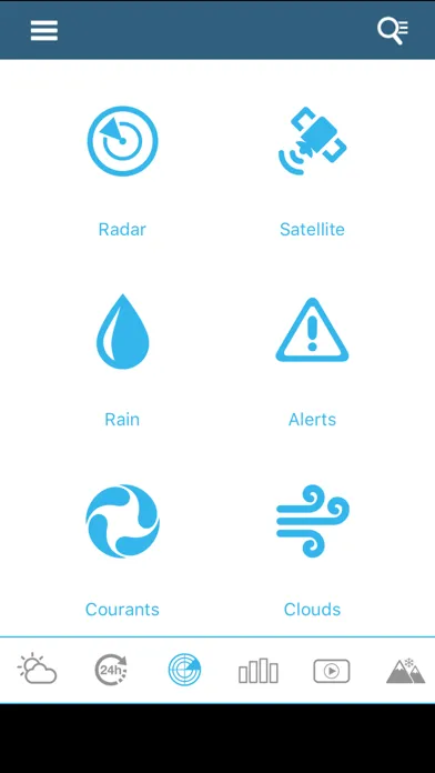 Tangkapan layar Weather for France