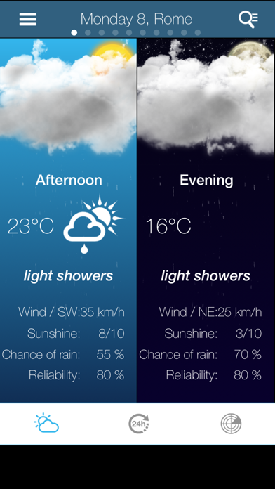 Weather for Italy Screenshots