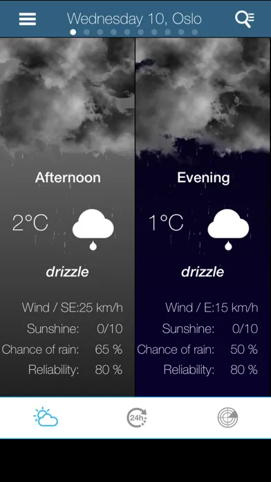 Captures d'écran de Weather for Norway