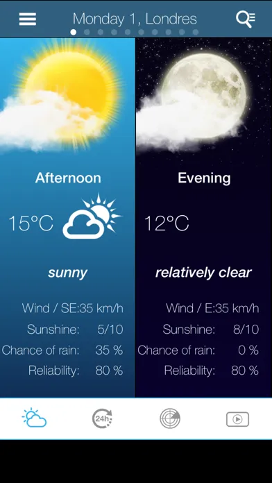 Captures d'écran de UK Weather forecast