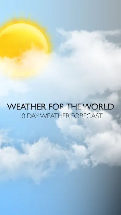 Capturas de tela do Weather for the World