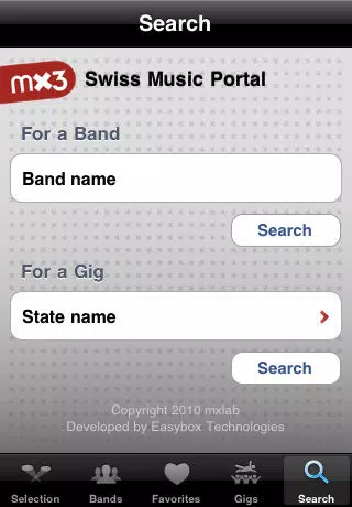 Mx3.ch Mobile Screenshots