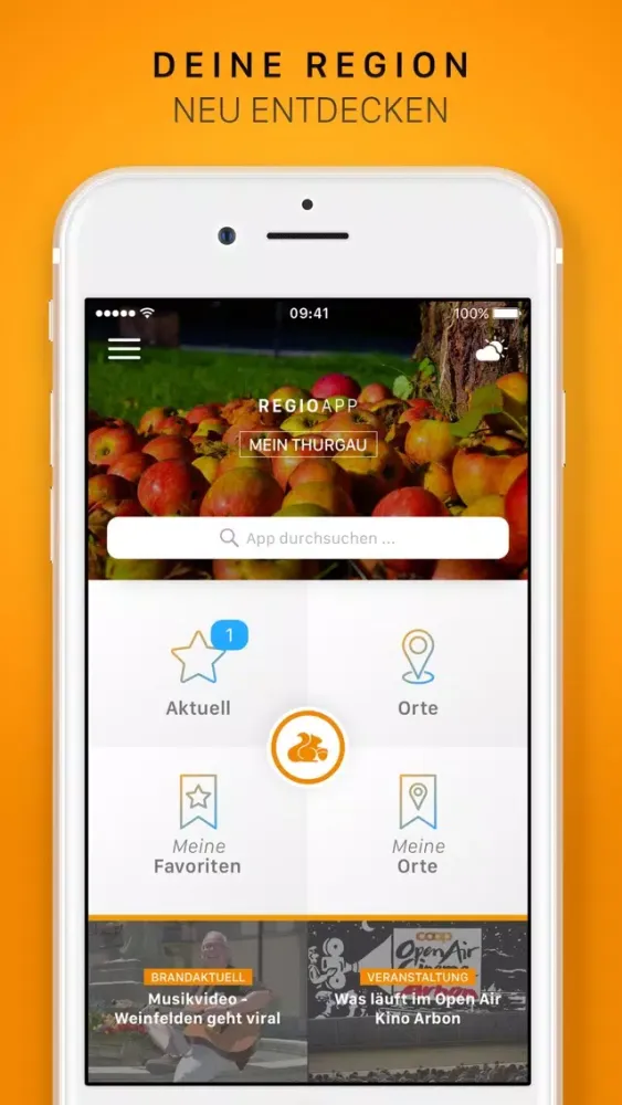 Capturas de tela do RegioApp - Mein Thurgau