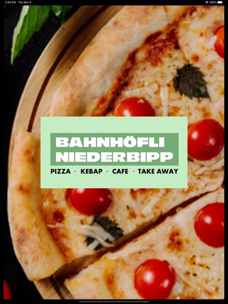 ภาพหน้าจอของ Bahnhöfli Niederbipp Pizza iPad 