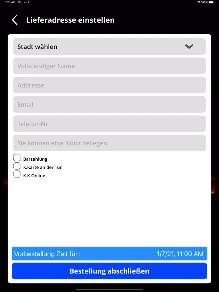 Скриншоты Restaurant Grado Rüti iPad 