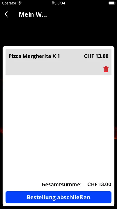 Captures d'écran de Pizzeria Pipponi Thalwil
