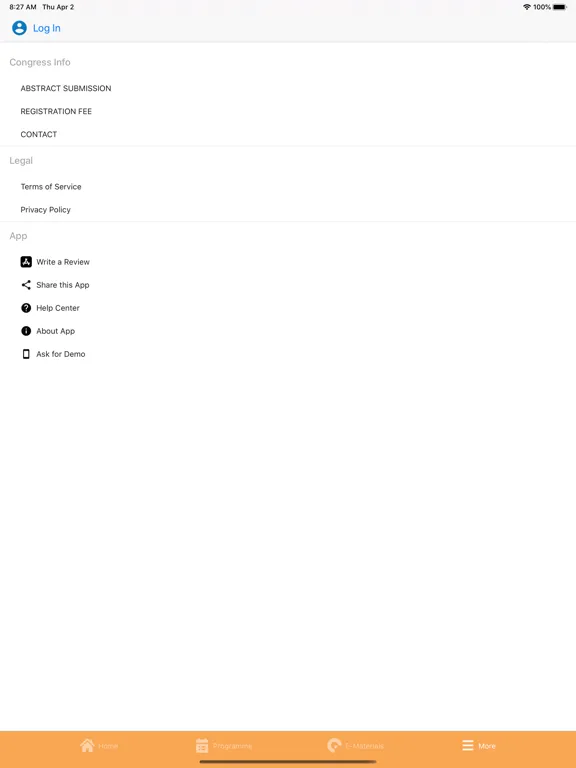 CIRED LC Serbia 2020 iPad 應用截圖