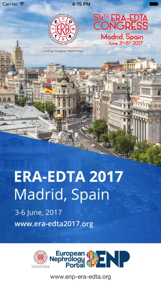Скриншоты ERA-EDTA 2017