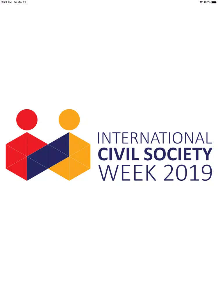 Capturas de tela do ICSW 2019 iPad 