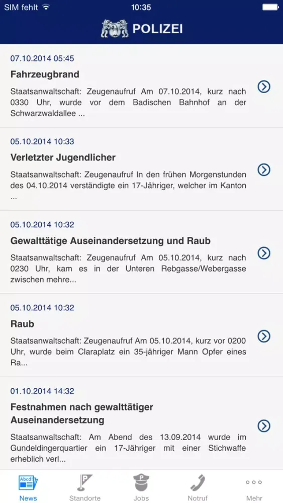 تصاویر Polizei Basel