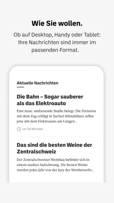 Obwaldner Zeitung E-Paper سکرین شاٹس