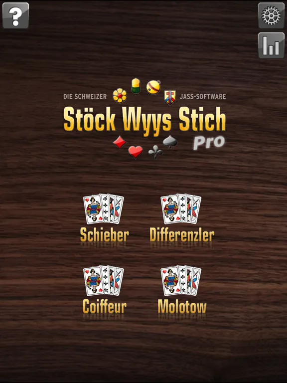 Stöck Wyys Stich pro iPad  Screenshots