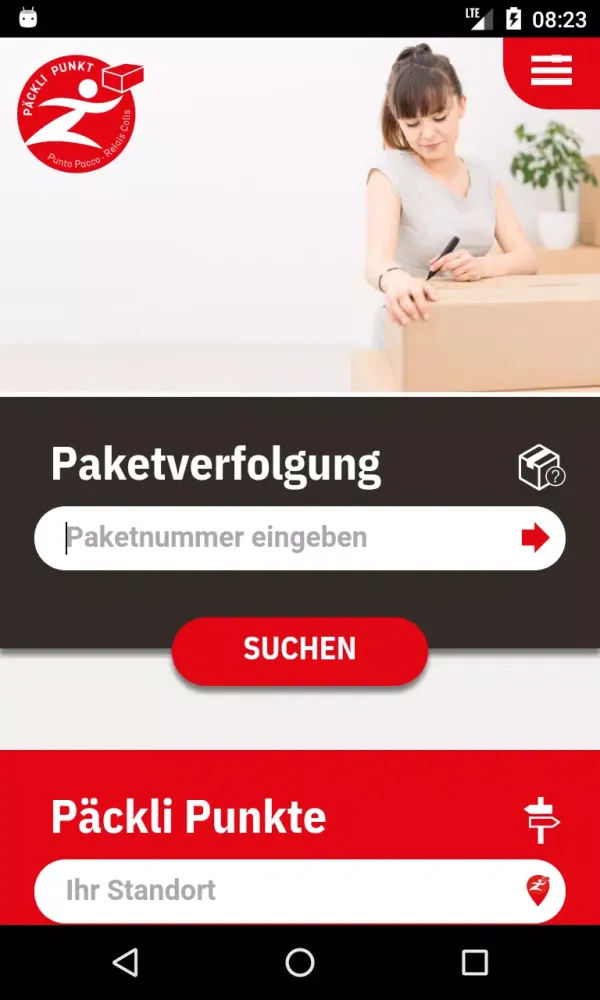 Päckli Punkt应用截图